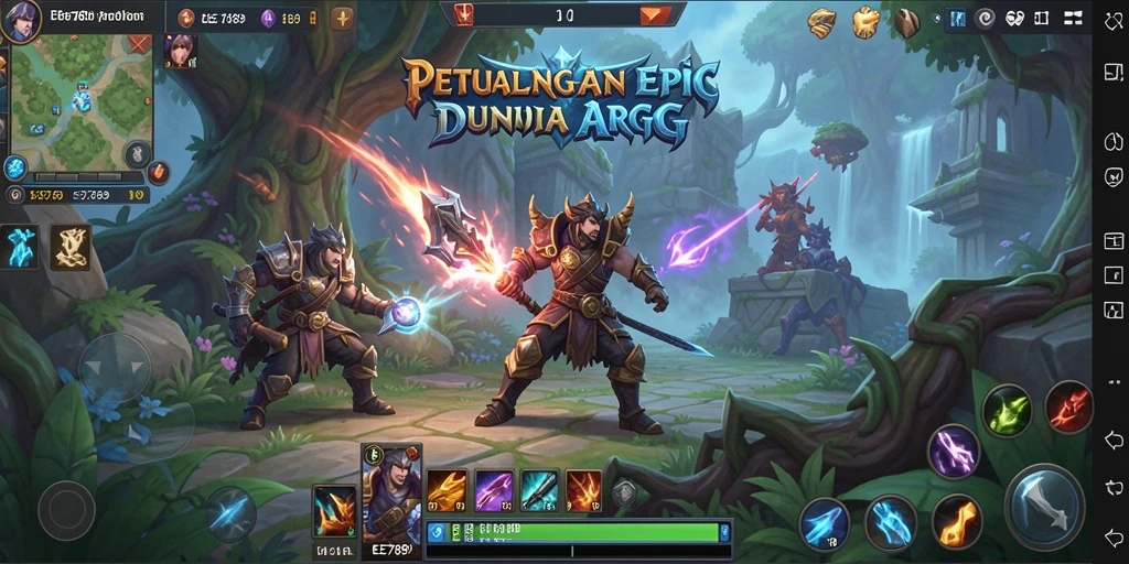 Tampilan menarik dari gameplay ARPG yang mendebarkan di EE789.